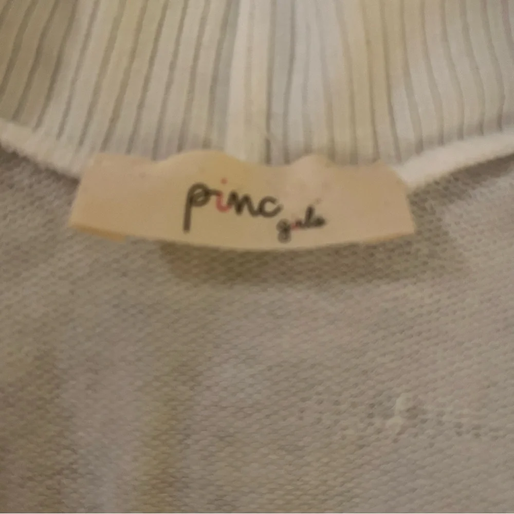 Old Navy Striped Top & Pinc Girls White‎ Cardigan Set Kids 14 Navy White 2pc